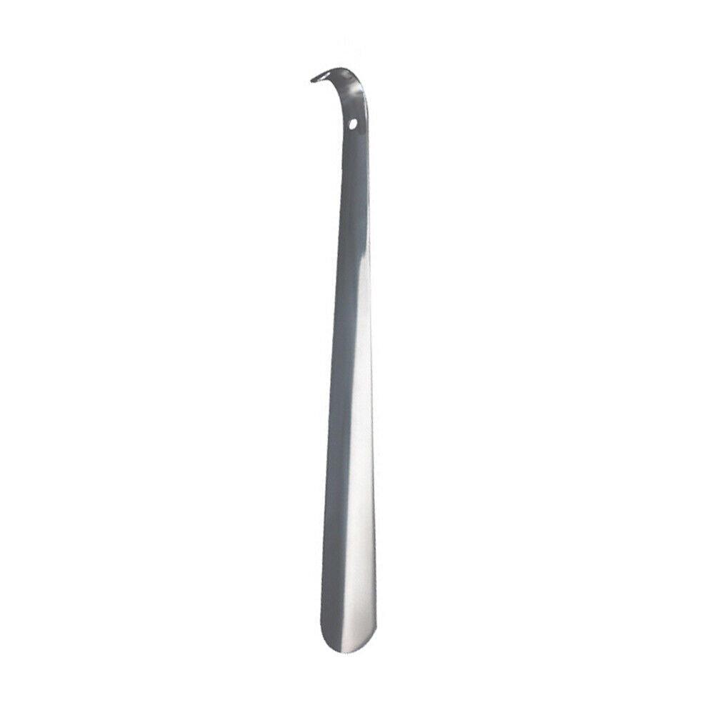 US 22" Extra Long Handle Shoe Horn Stainless Steel Metal Shoes Remover Shoehorn