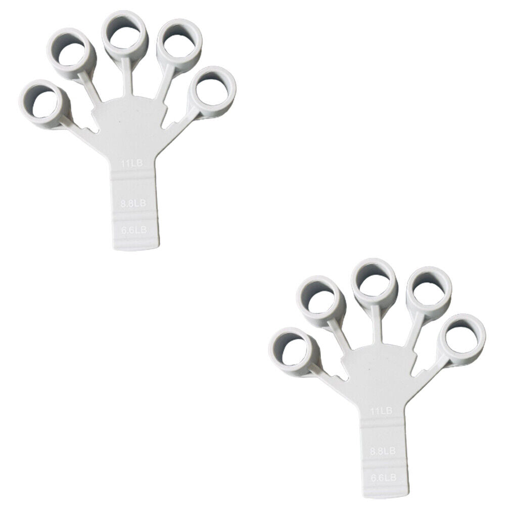 US 1-2 Pcs Hand Grip Strengthener Exerciser Forearm Resistant Level Grip Trainer