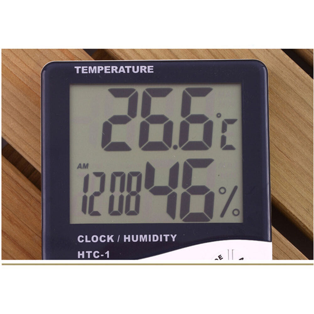 US 2-4 Pcs Digital LCD Thermometer Hygrometer Indoor Humidity Temperature Meter