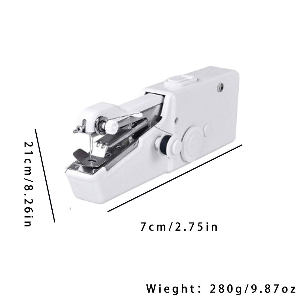 US 1-2 Pack Held Sewing Machine Mini Portable Cordless Perfect Electric Supplies