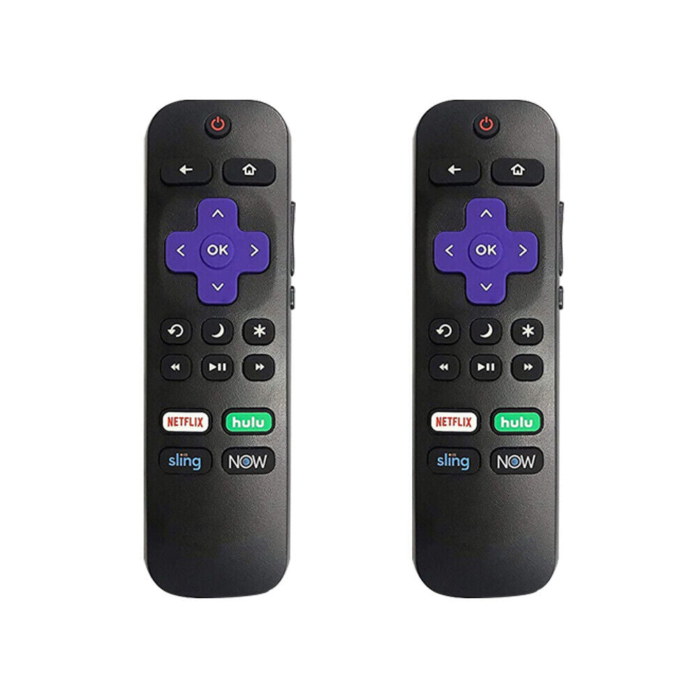 US 2-4 Pack TV Remote w Volume Control Power Button For Hisense Roku built-in TV