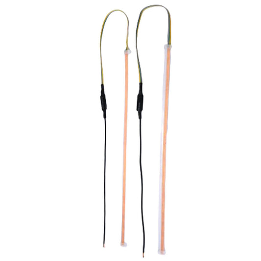 US 2-4 Pack 23.62'' Flexible IR LED Waterproof Slim Turn Signal Strip Headlight