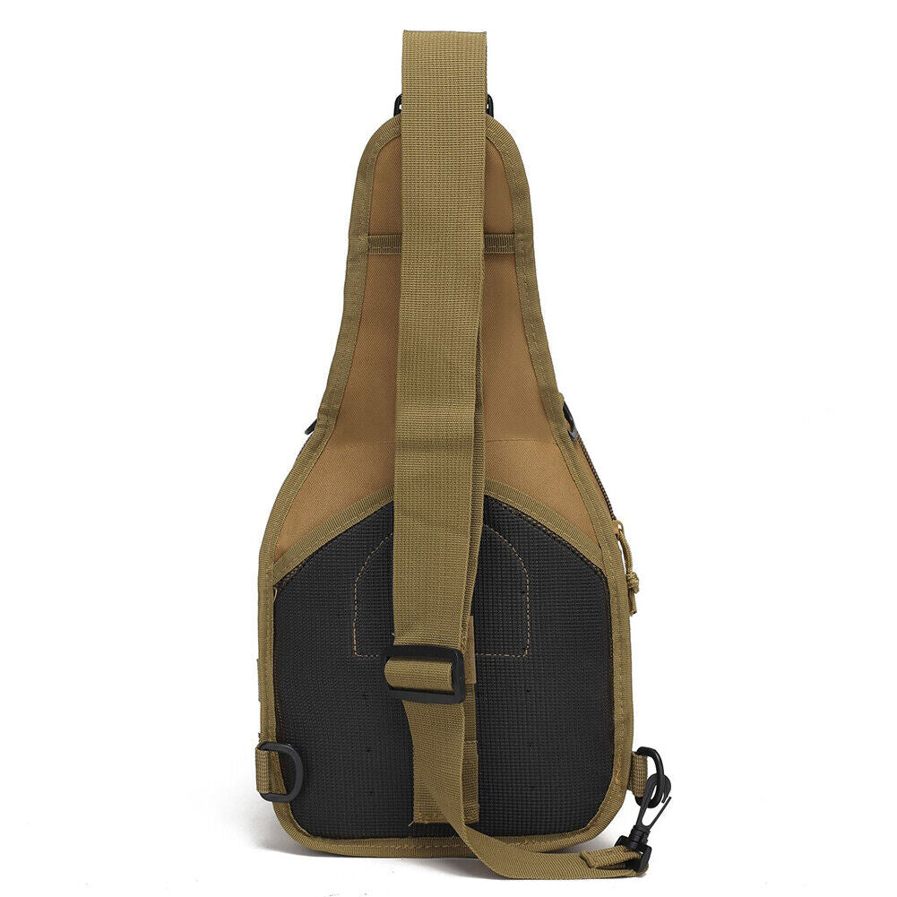 US Tactical Sling Bag for Men Small Military Rover Shoulder Backpack Chest Pack