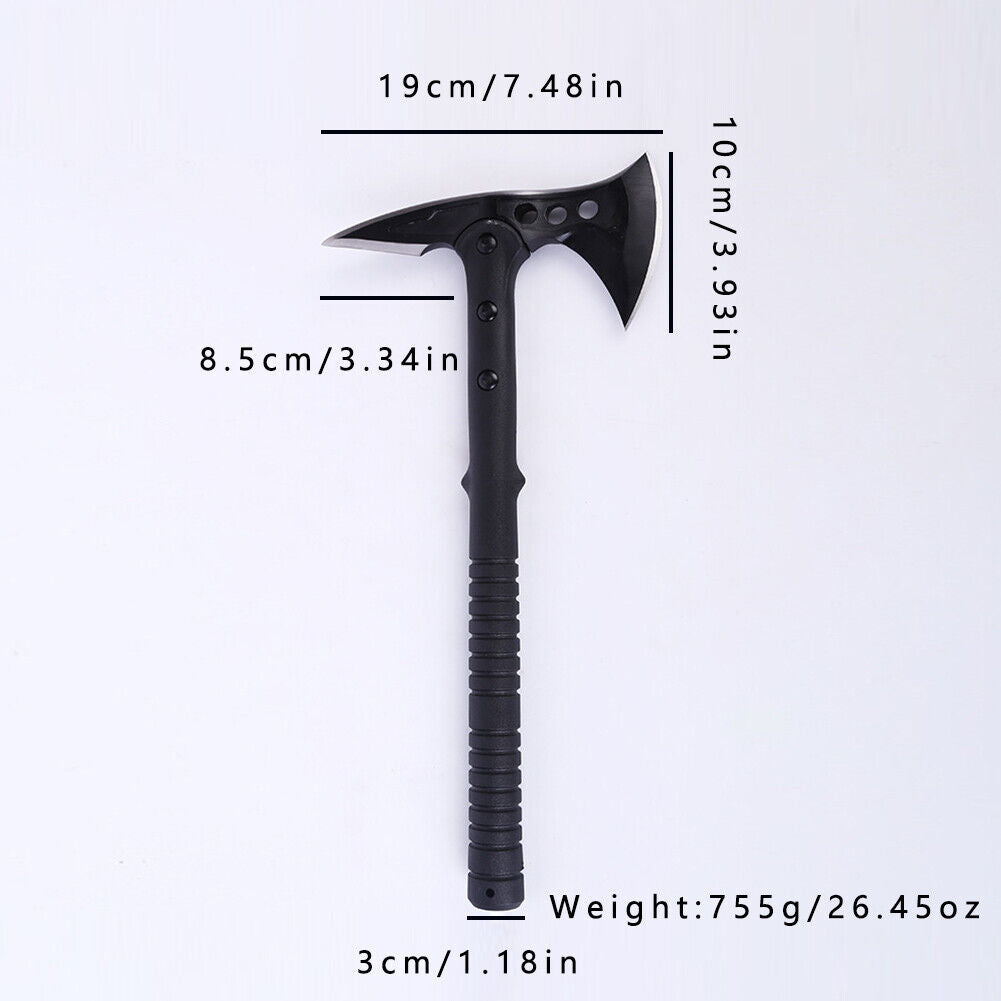 US 1-2 Pack Tomahawk Outdoor Tactical Hatchet Survival Sports Camping Axes Knife