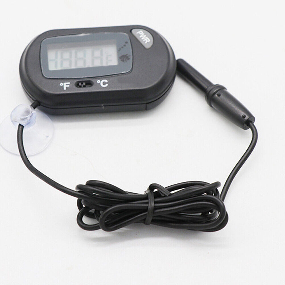 US 3-6 Pc LCD Aquarium Thermometer Digital Fish Tank Temperature Suction Cup