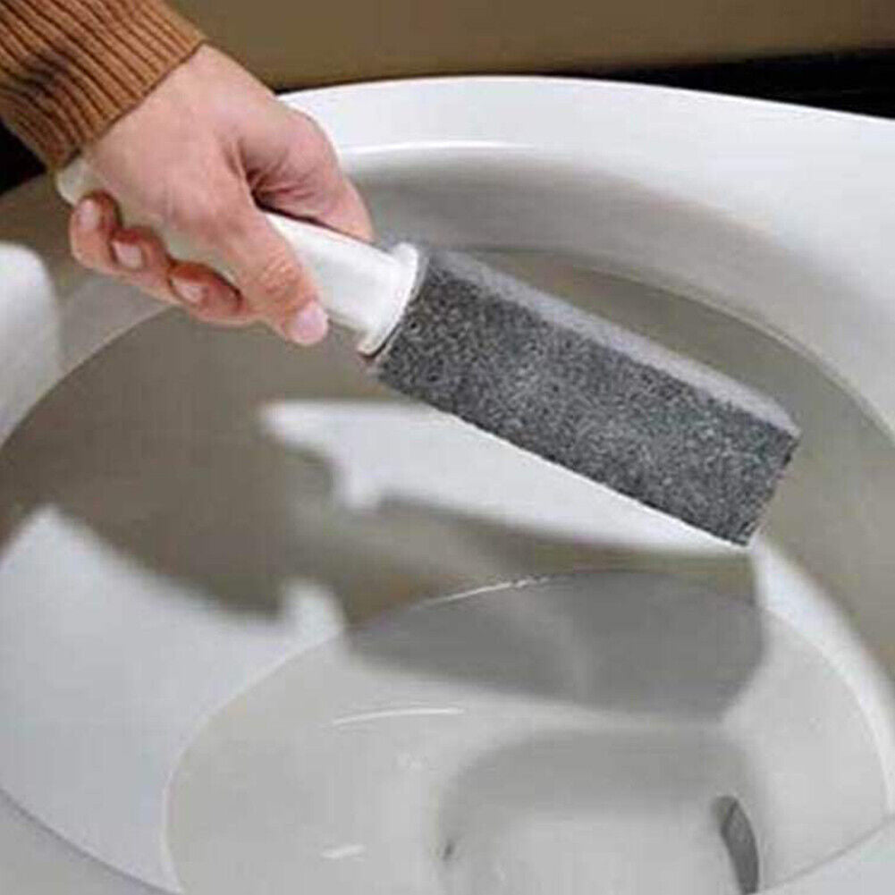 US 2-4 Pcs Pumice Stone Toilet Cleaner Heavy Duty Ergonomic Bowl Stain Remover