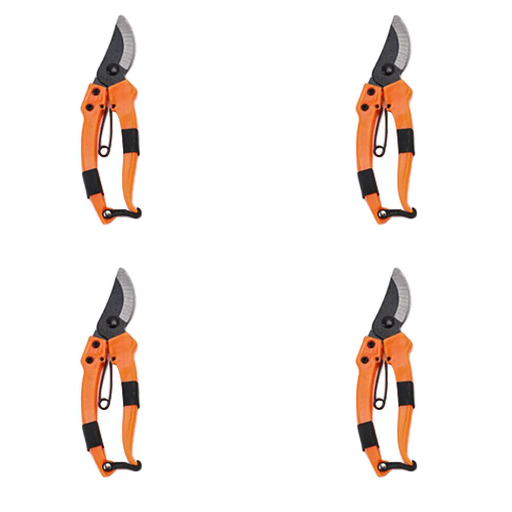 US 2-4 Pack Cutter Home Gardening Tools Bypass Pruning Shears Sharp Steel Blade