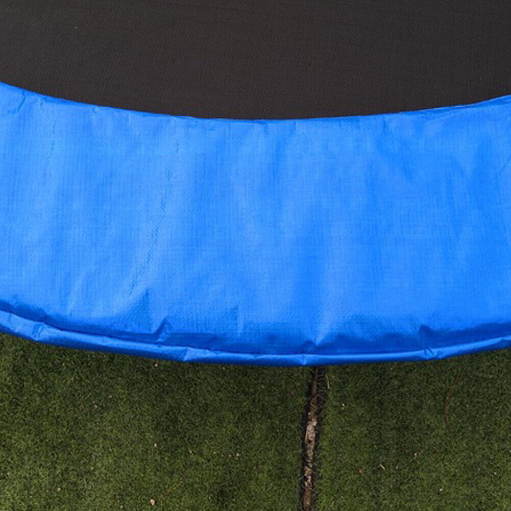 US 14' Round Trampoline Safety Pad Replacement Frame Spring Blue Cover Universal