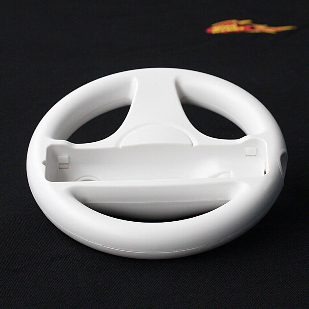 US 2-4 Pack Mario Kart Racing Steering Wheel for Nintendo Wii Remote Controller