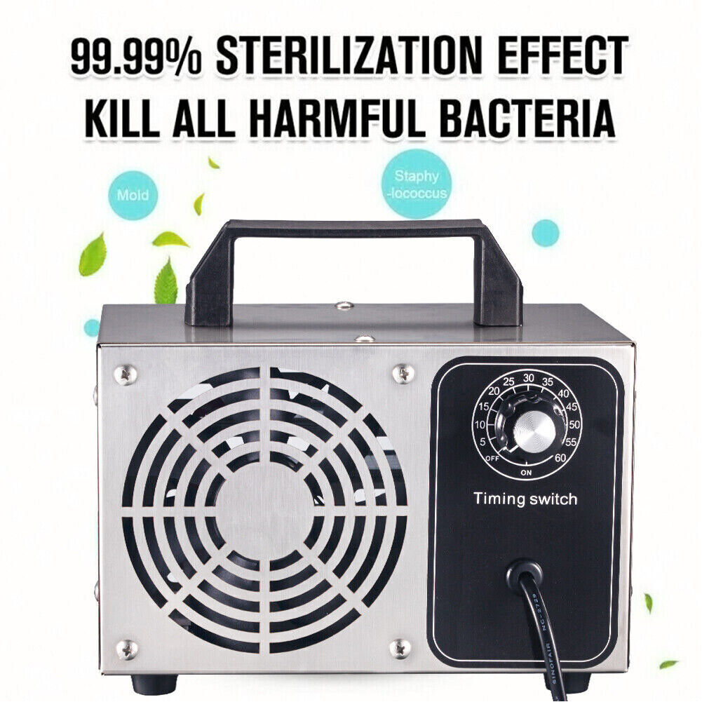 US Ozone Generator Machine Commercial Industrial Air Purifier Ionizer Ozonator