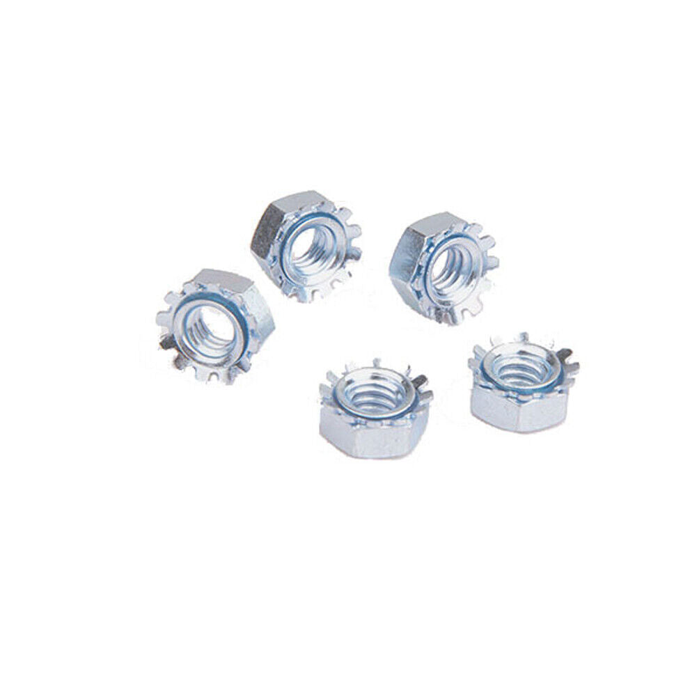 US 100 Pc Stainless Steel Keps K-L lock Nut with free spinning washer 3/8-16
