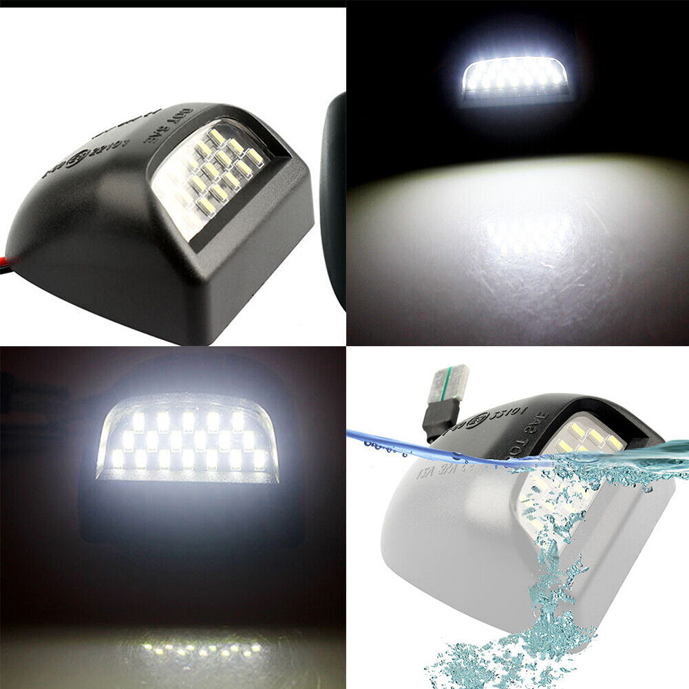 US For 00-06 Chevy Tahoe Suburban GMC Yukon XL LED License Plate Light Lamp Pair