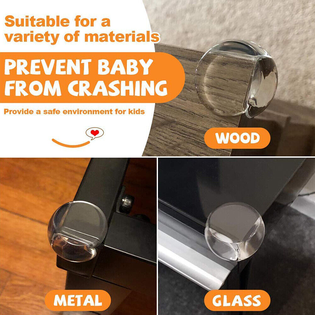 US 18-36Pcs Baby Proofing Corner Protector Guards Furniture Against Sharp Corner