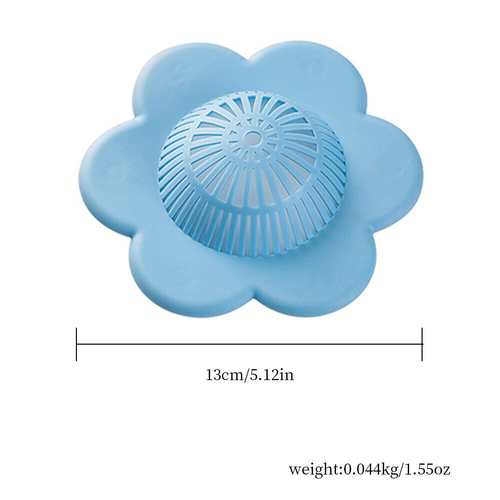 US Hair Catcher Silicone Hair Stopper Shower Drain Covers Bathtub Shower Drain