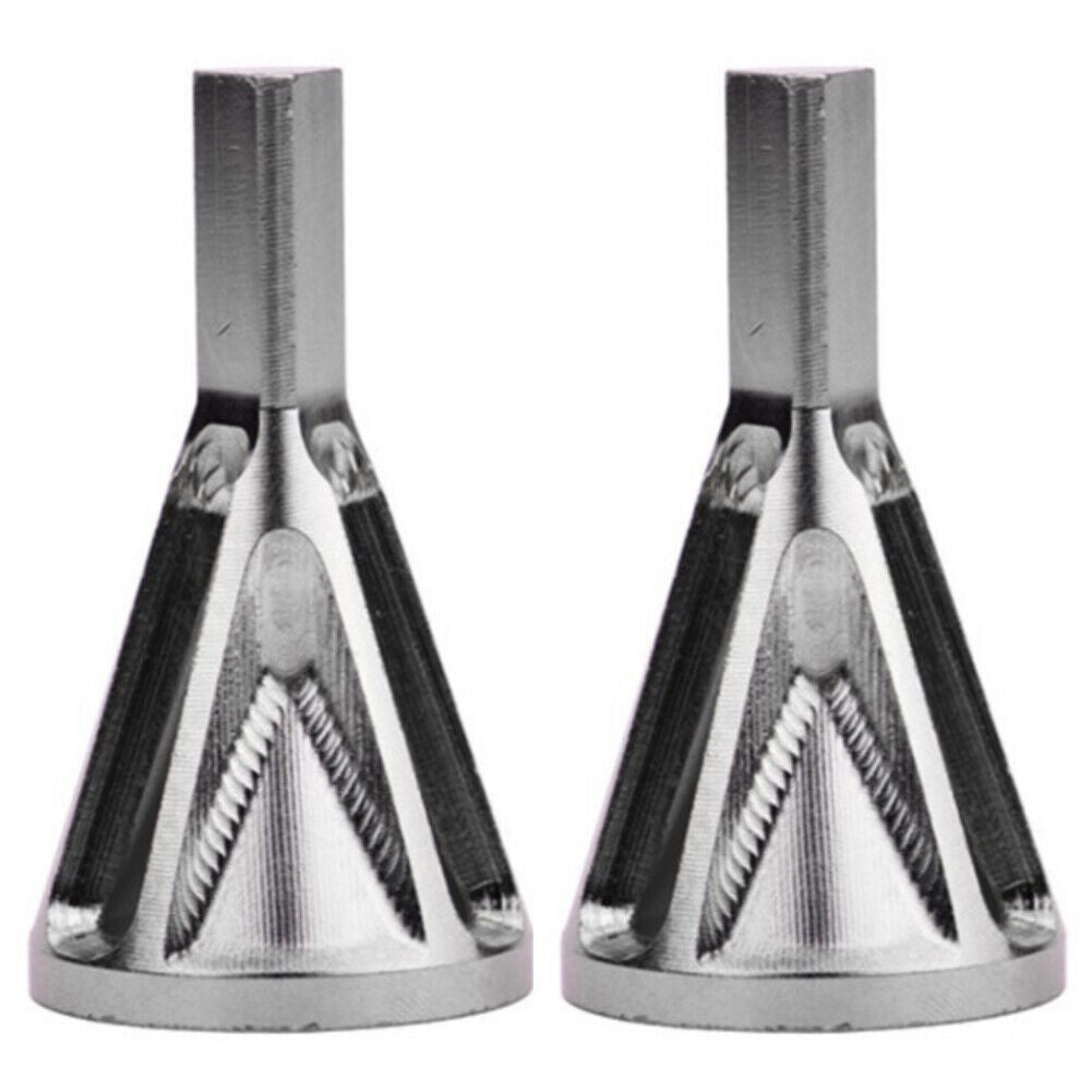 US 2-4 Pc Deburring External Chamfer Tool Stainless Steel Remove Burr Drill Bit