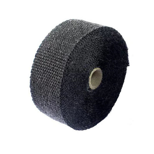 US 1-2Pc 32ft Titanium Header Turbo Pipe Manifold Exhaust Heat Wrap Tape 4 Ties