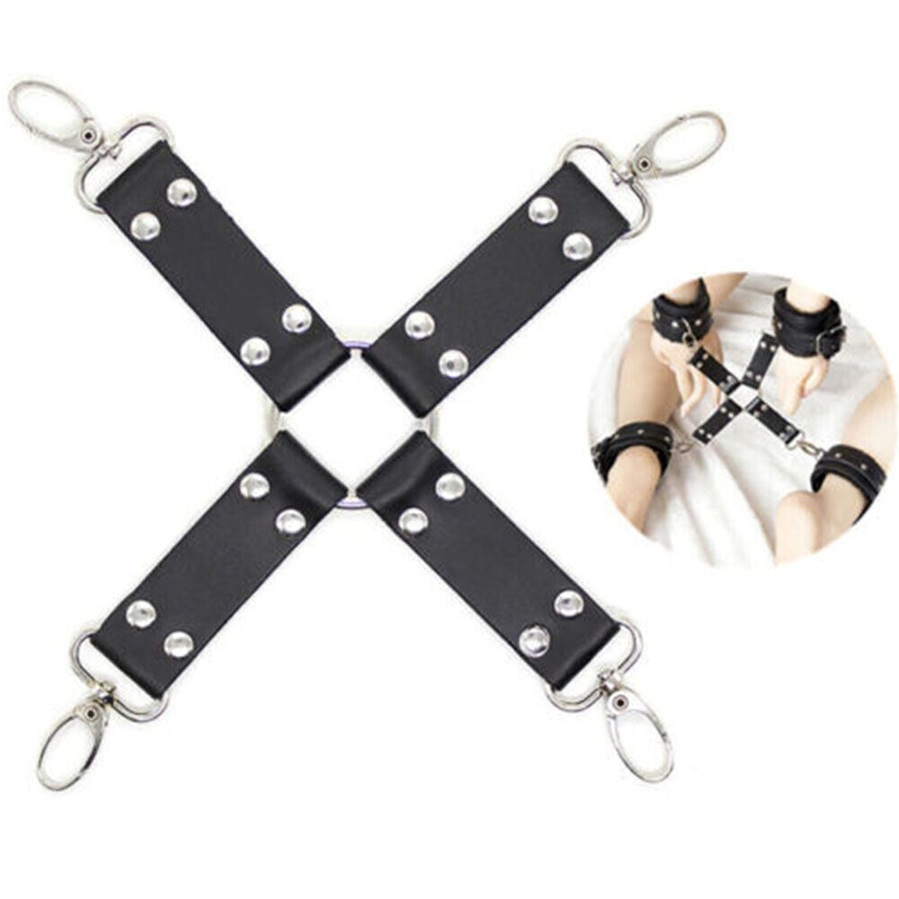 US 1-2 Pairs Couples Toy Bdsm Restraint Handcuffs Adjustable Bondage Wrist cuff