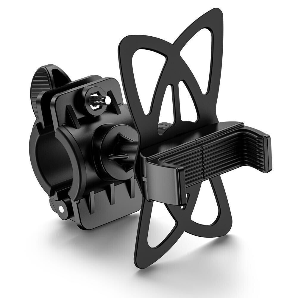 US 2-4 Pc Cell Phone Silicone Mount Holder GPS Motorcycle MTB Bike Bicycle 360