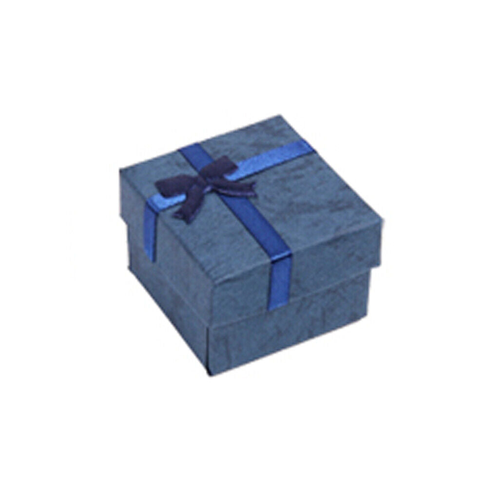 US 24 Pack Count Ring Gift Box Set with Bow for Weddings, 6 Colors 1.57x1.57 in