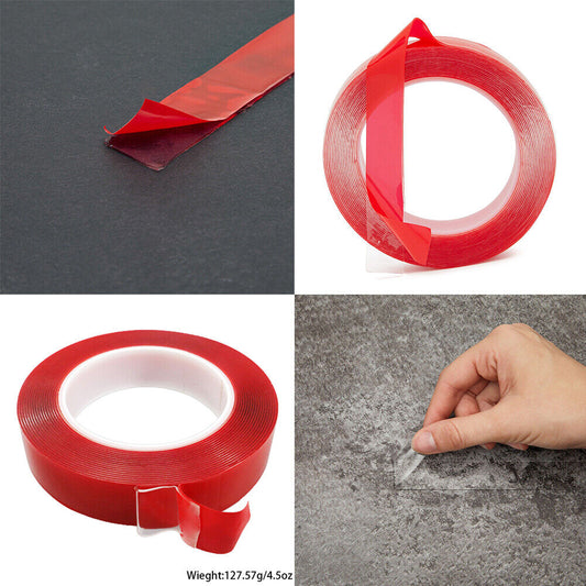 US Auto Tape Acrylic Foam Double Sided Back Car Mounting Adhesive 3m x10mm 10ft