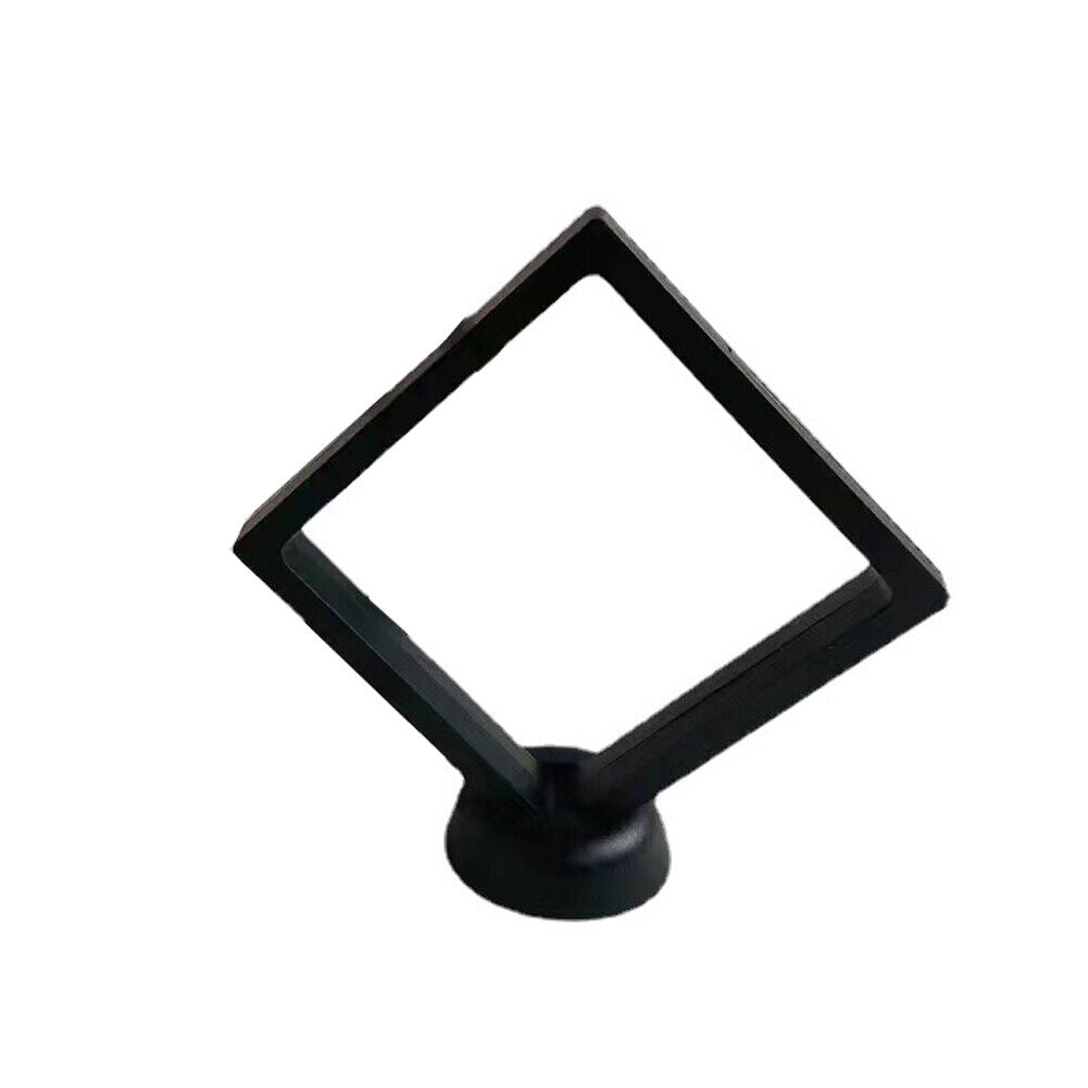 US 20-40 Pcs Coin Display Box 3D Floating Frame Display Holder Jewelry Challenge
