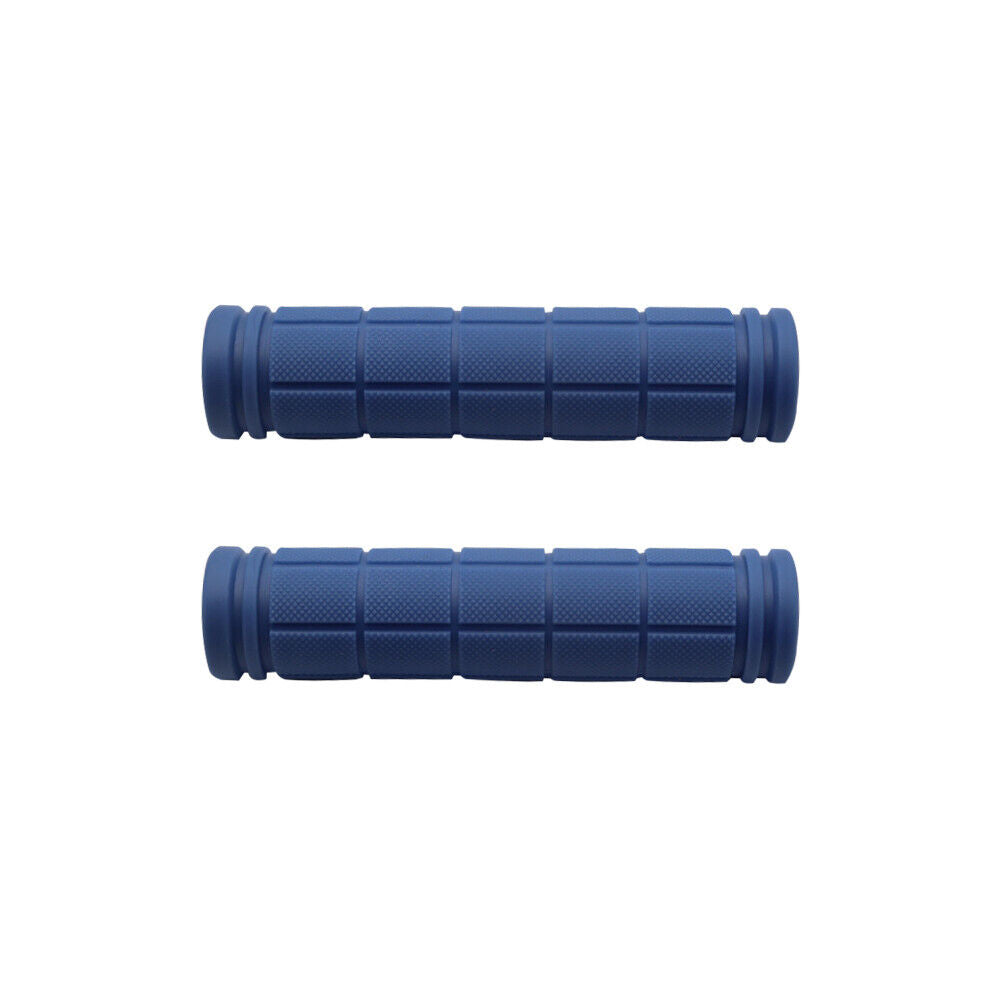 US 1-2 Pairs Bicycle Handlebar Grips Soft Rubber Anti-Slip Bike Scooter Cycling