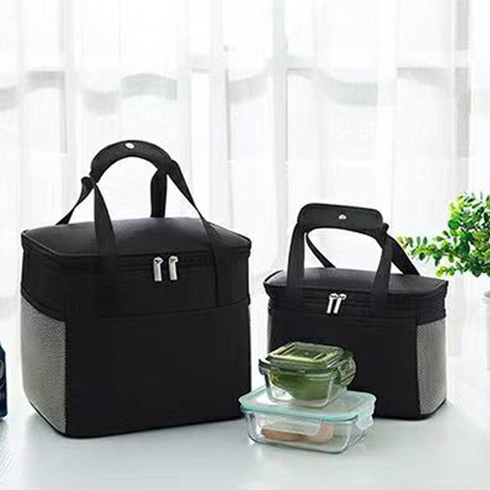 US 1-2 Pack Insulated Lunch Bag Box for Work School Men Women Kids Leakproof