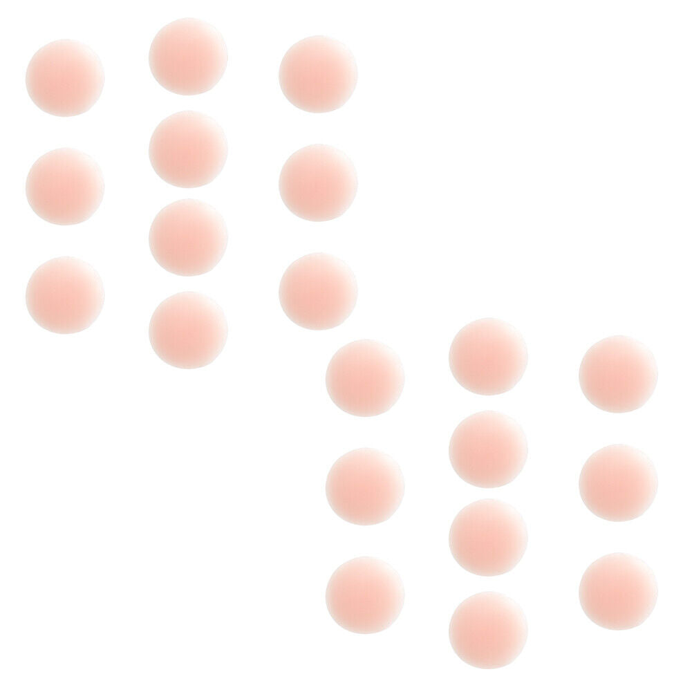 US 10-20 Reusable Nipple Pasties Adhesive Breast Covers Invisible Nipple Sticker