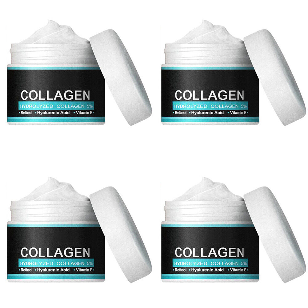 US 2-4 Pcs Men's Anti-Aging Cream Face Anti Wrinkle Collagen Hyaluronic Vitamin