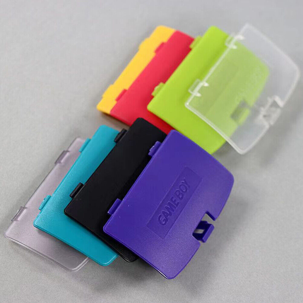 US 2-4 Pc Colorful Battery Cover Lid Door Replacement for Gameboy GBC Back Door