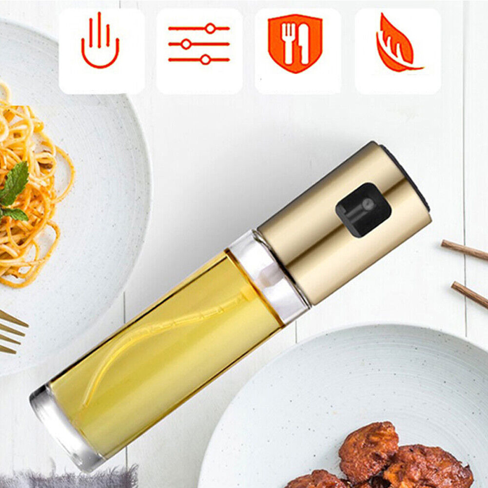 US 3-6 Pack Oil Sprayer For Cooking Olive Sprayer Mister Spray Pump Fine Bottle