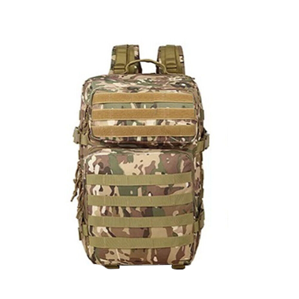 US 45L Large Military Tactical Backpacks Army Assault Pack Hiking Treek Rucksack