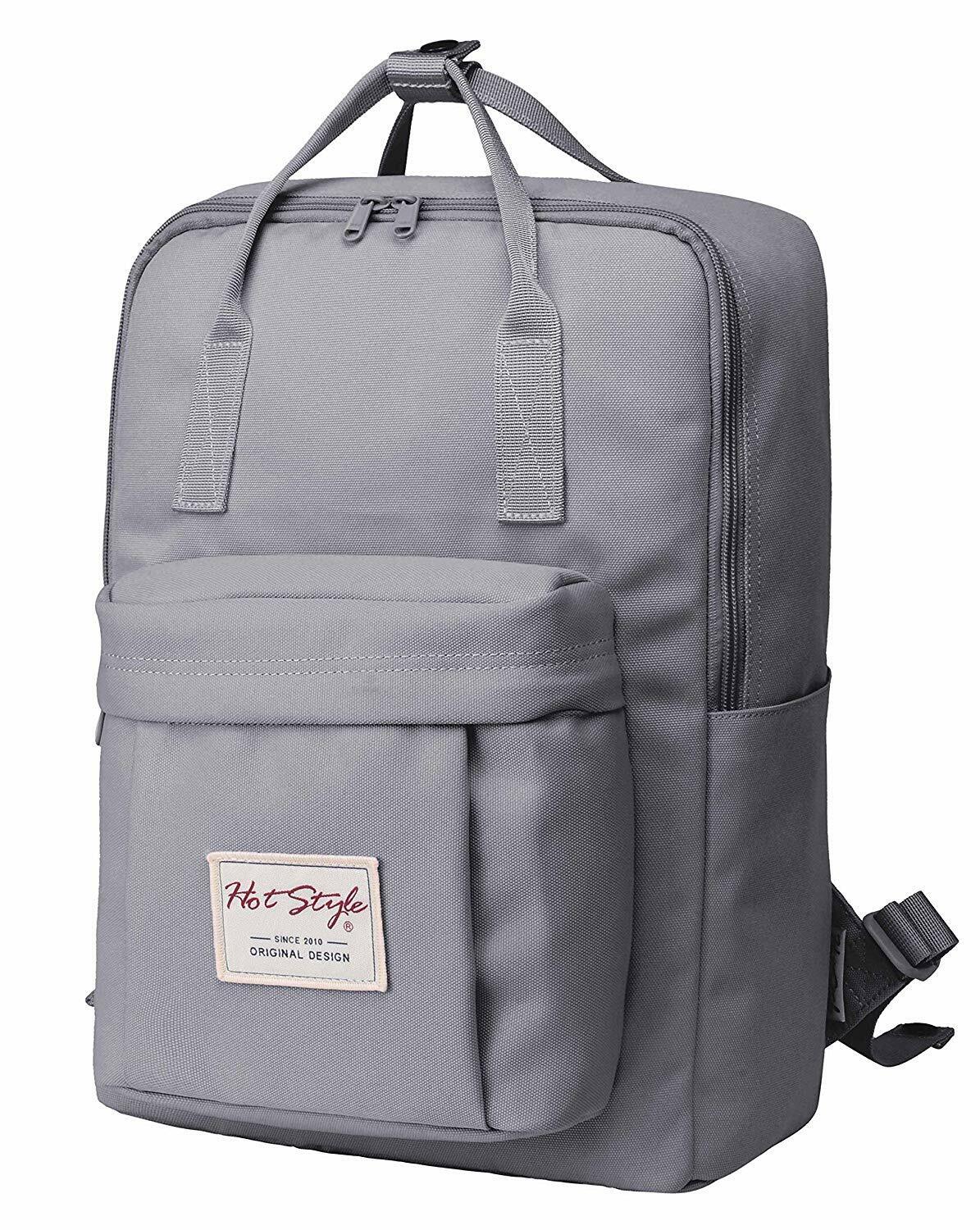 BESTIE 14" College Bookbag Backpack Cute for Women, 14.6"x10.3"x5.1"