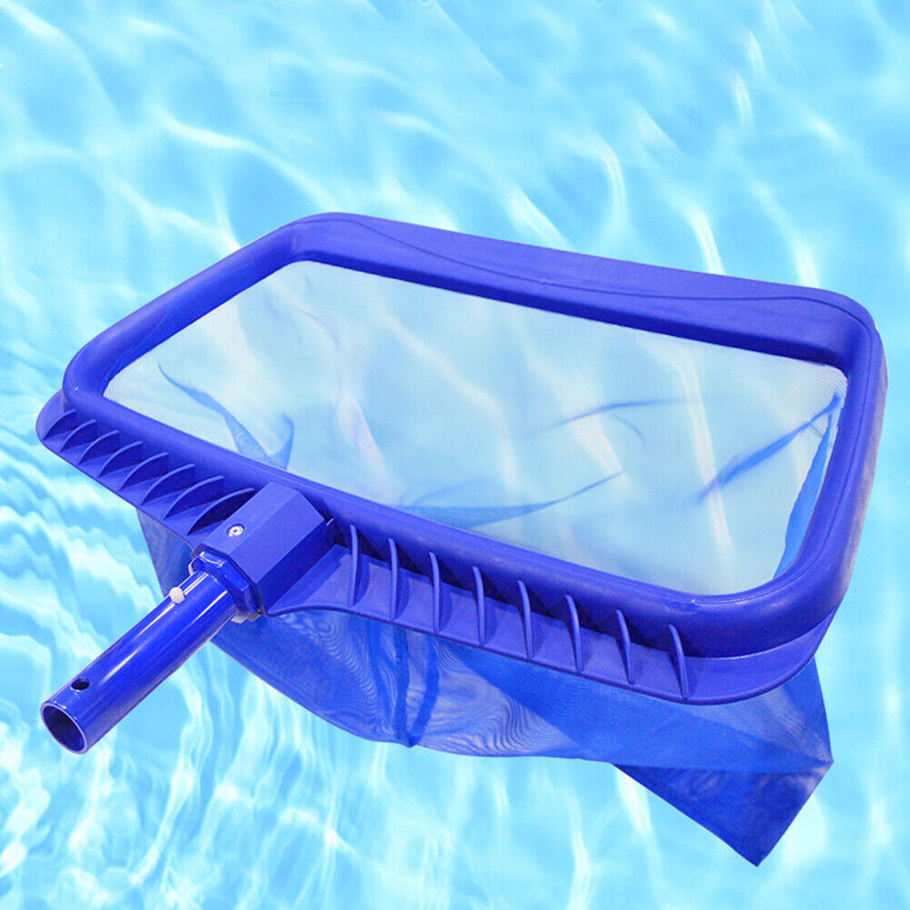 US 1-2Pc Heavy Duty Pool Skimmer Leaf Rake Net Scooper, Cleaning Pool, Fine Mesh