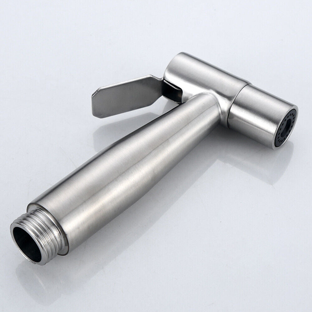 US 2-4 Pcs Hand Held Bidet Cloth Diaper Sprayer Set Easy Install Stainless Steel
