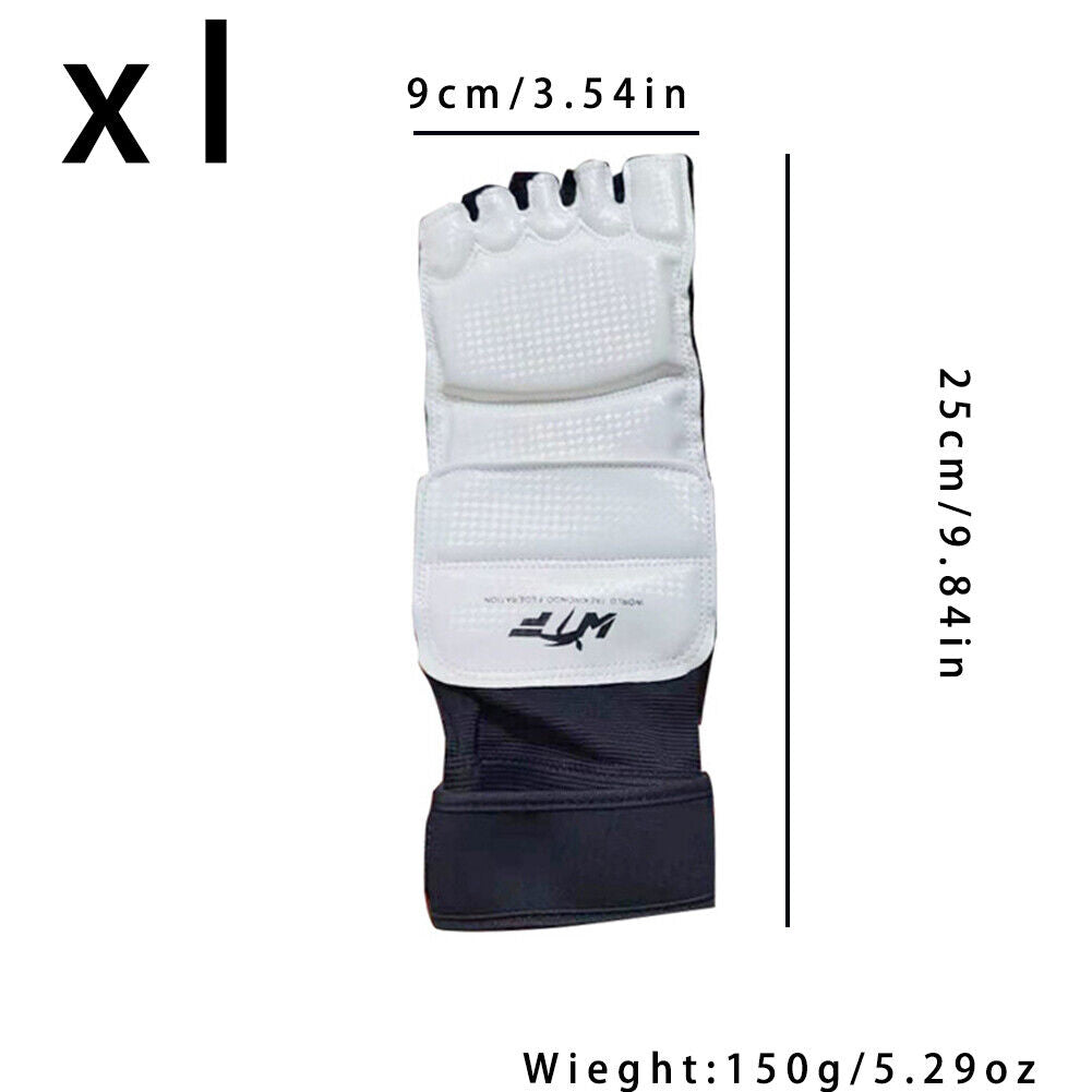 US 1-2Pairs TaeKwonDo Foot Guard Protector TKD Martial Arts Sparring Instep Gear