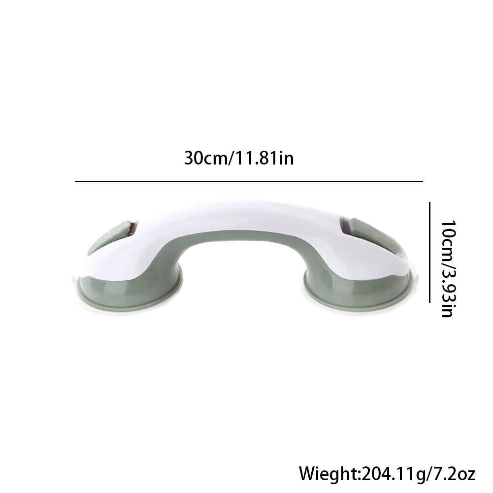 US 1-2 Pcs Bath Safety Handle Suction Cup Handrail Grab Grip Tub Shower Bar Rail