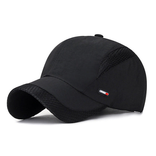 US 1-2Pcs All Season Airy Mesh Thin Quick Dry Baseball Cap Hat UV Protect Sports