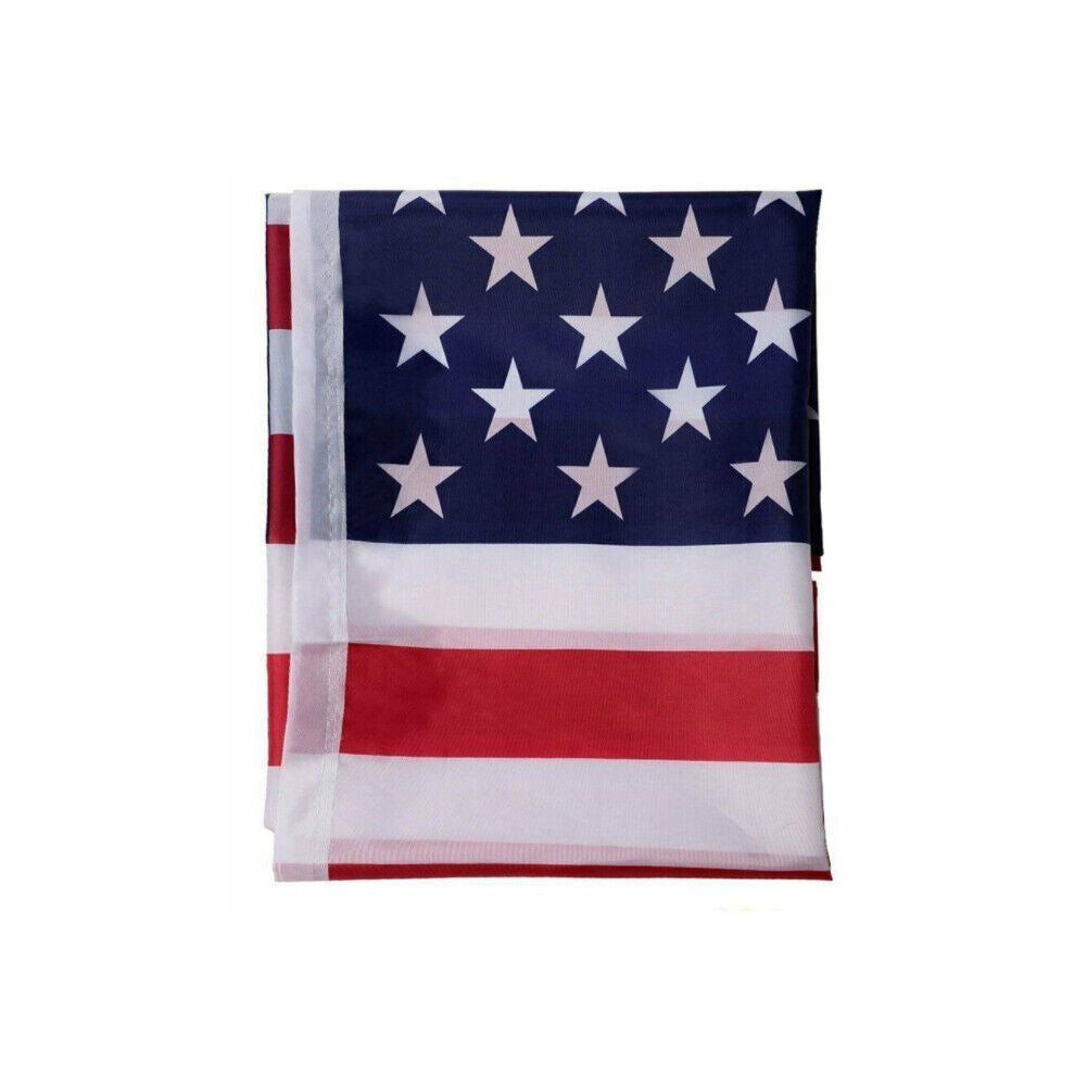 US 4-8 Pack 2x3 Ft American USA United States Flag with Grommets Outdoor Indoor