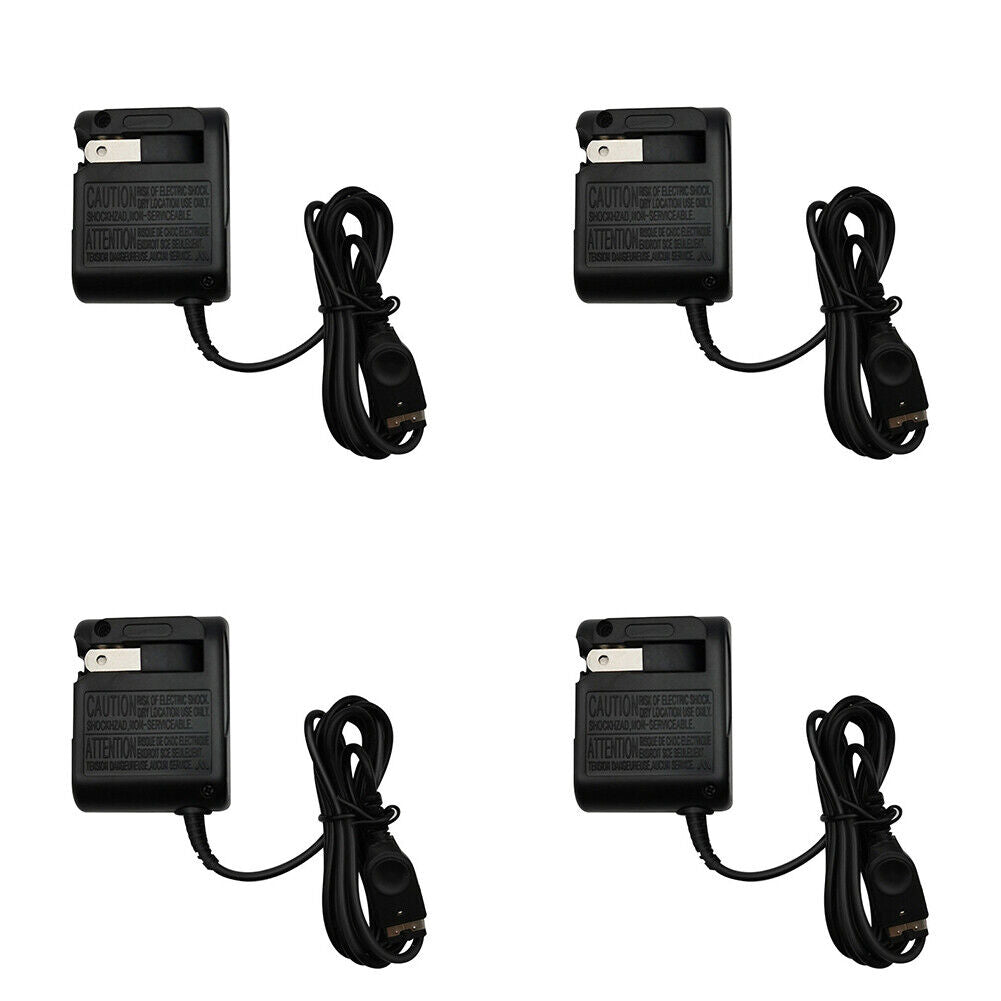 US 2-4 Pc Wall Adapter Charger Cable For Nintendo DS Game Boy Advance GBA SP NTR