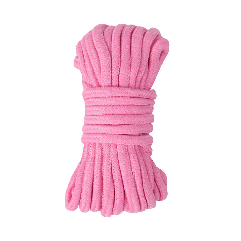 US 3-6 Pcs Soft Silk Touch Rope Solid Rope Sexy Toy BDSM Tie Up Fetish Restraint