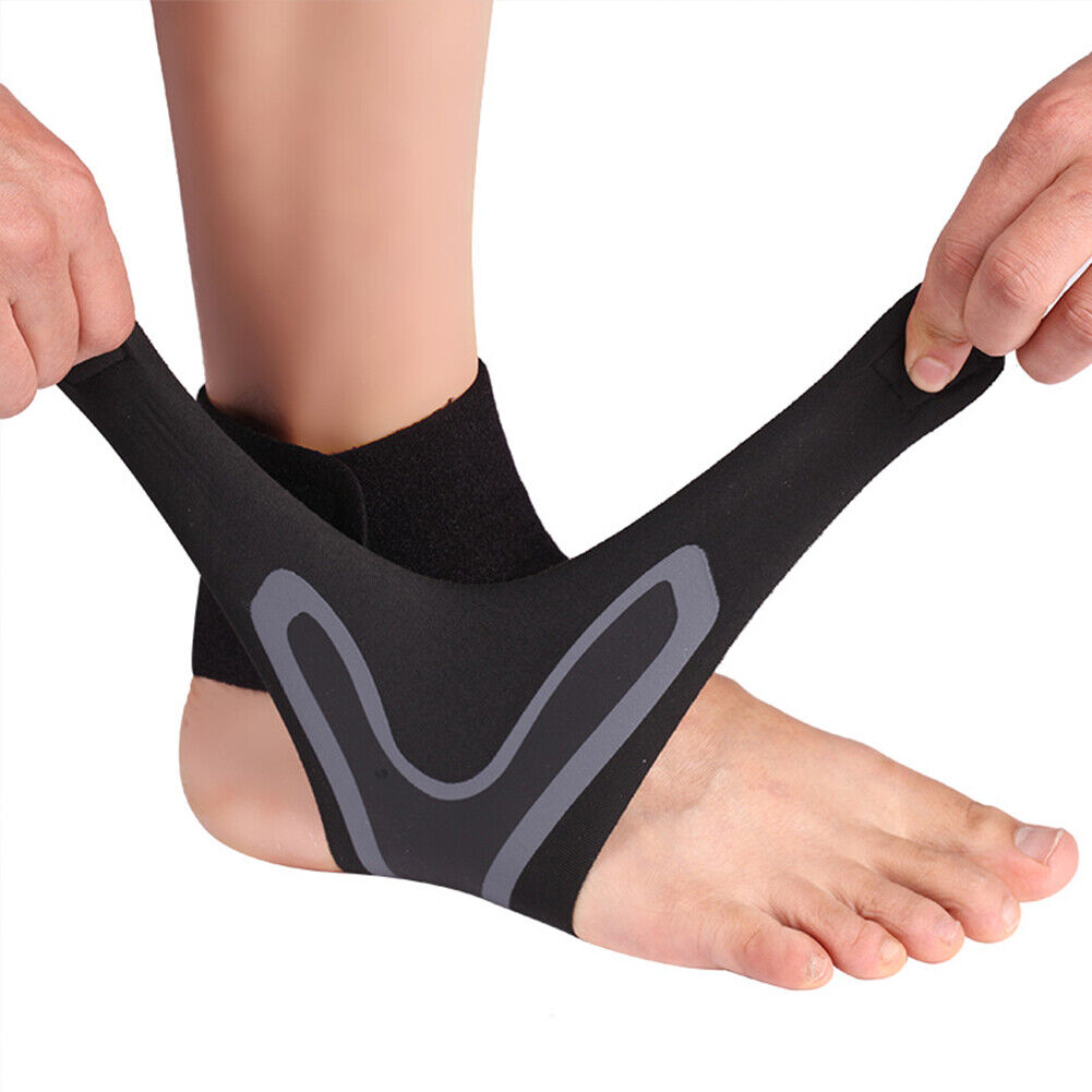 US 2-4 Pairs Ankle Brace Plantar Wrap Support Compression Strap Foot Tendon