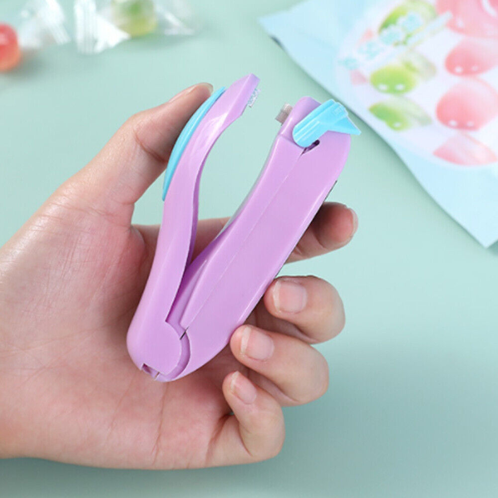US 2-4 Pack Bag Sealer Mini Handheld Heat Portable Seal Food Poly Bag Kitchen