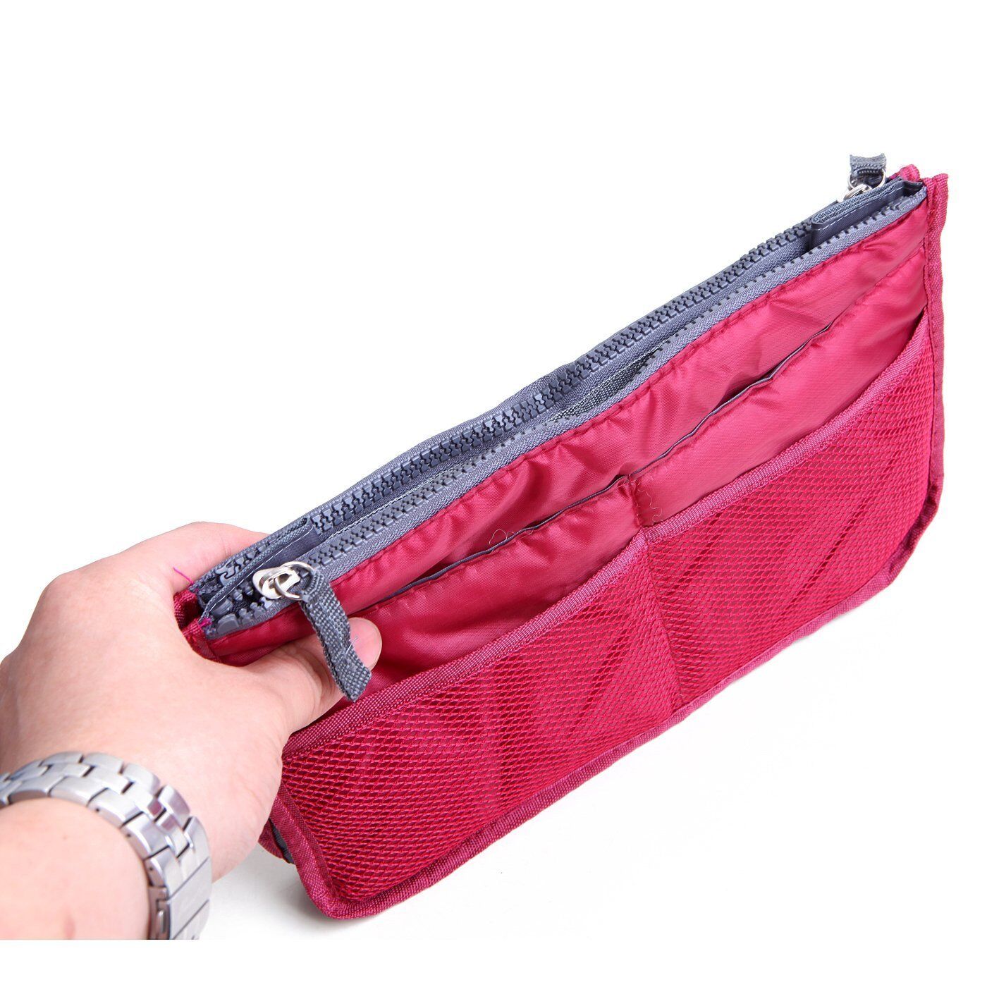 2 Pack Travel Insert Handbag Purse Large Liner Organizer Tidy Bags