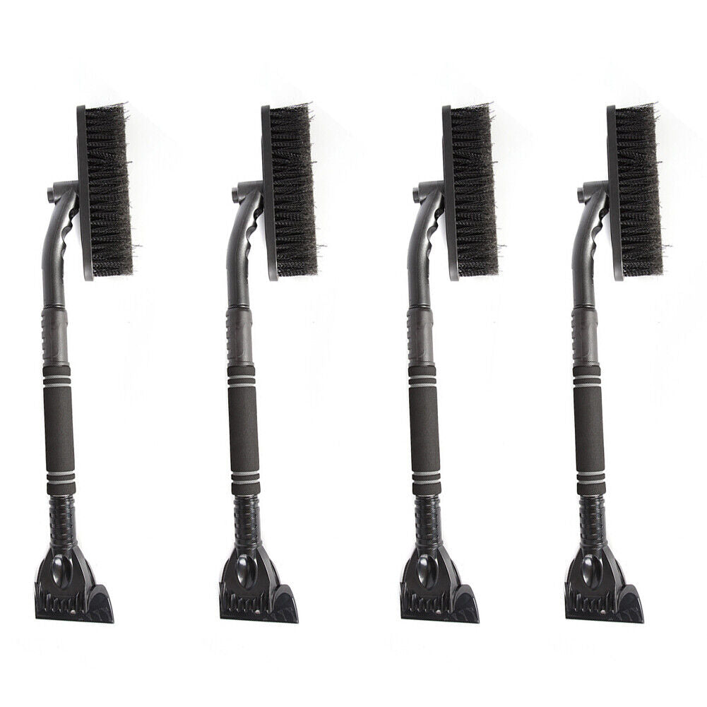 US 2 Pack Extendable Car Ice Scraper Snow Brush Windshield Window Cleaning Kit
