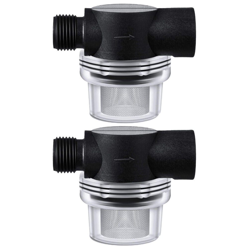 US 2 Pack Freshwater Strainer 255-213Shurflo RV Water Pump Strainer Campe Marine