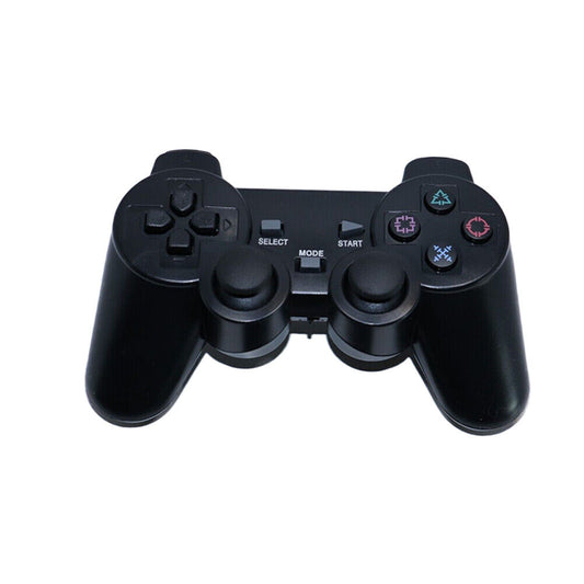 US Sony PS2 Wireless 2.4GHz Dual Vibration Controller Gamepad Transparent Color