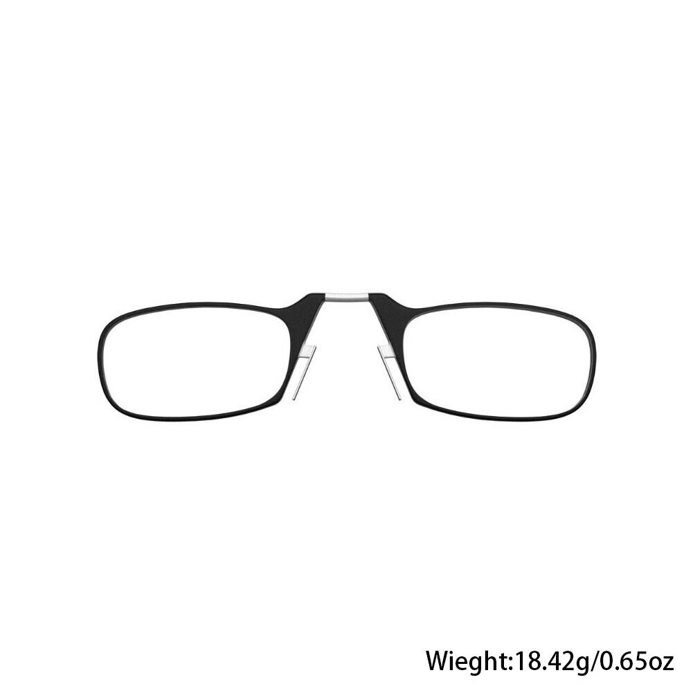 US 1-2 Pc Ultra Slim and Flat Reading Glasses Thin and Flexible Armless Comfort