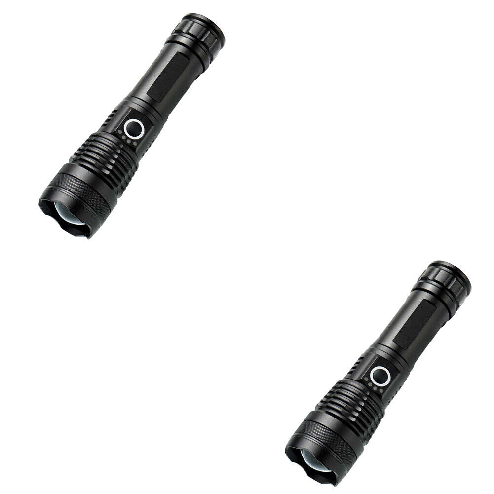 US 2-4 Pc Super Bright Waterproof Battery Flashlights Emergencies Camping Hiking