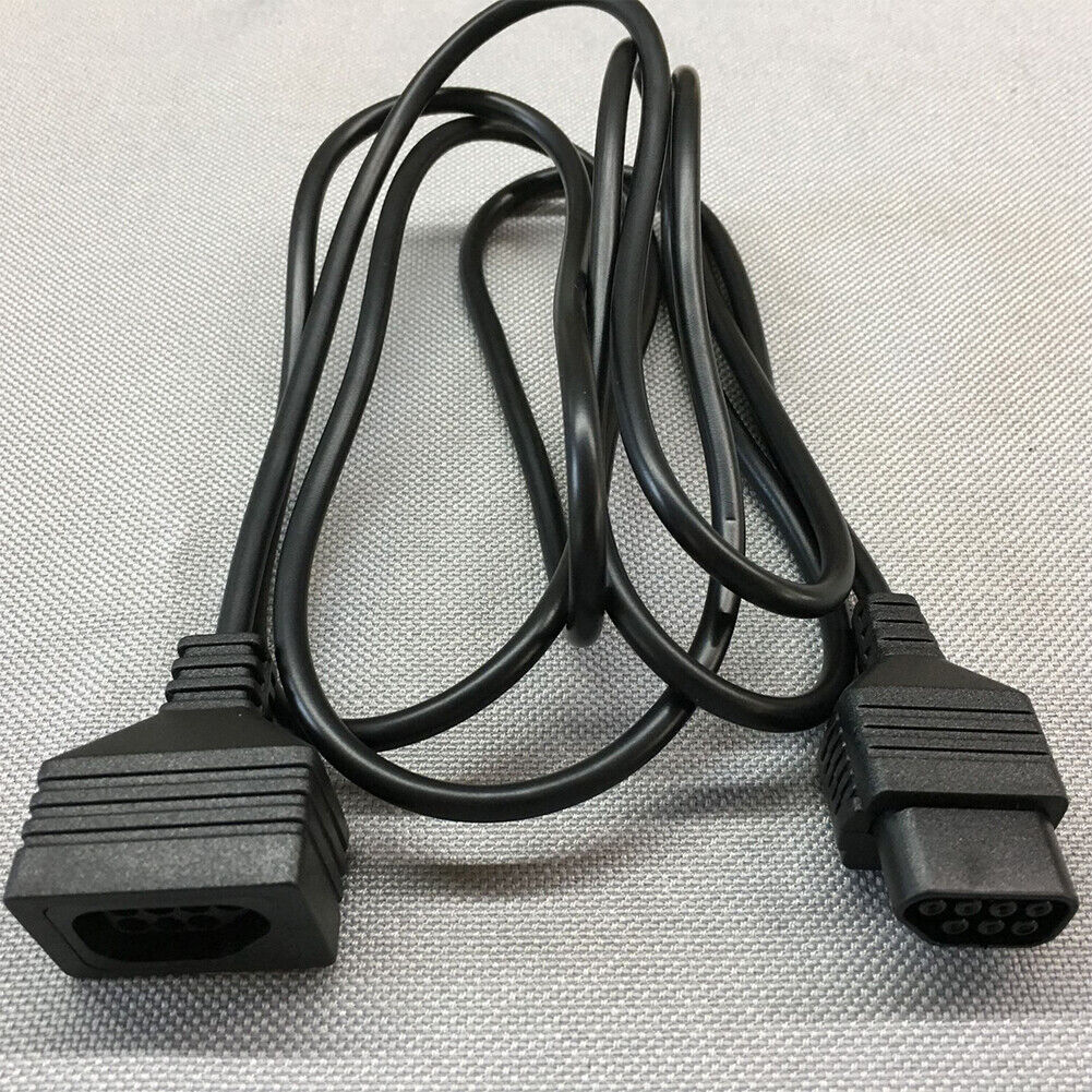 US 2-4 Pc 6 ft Extension Cable for Original 1985 Nintendo NES Controller